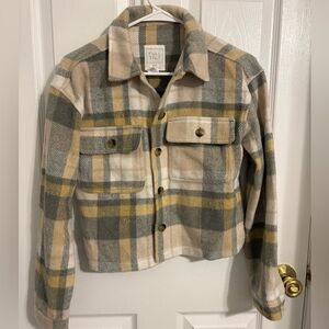 Full Tilt Women’s XXS Plaid Flannel Jacket